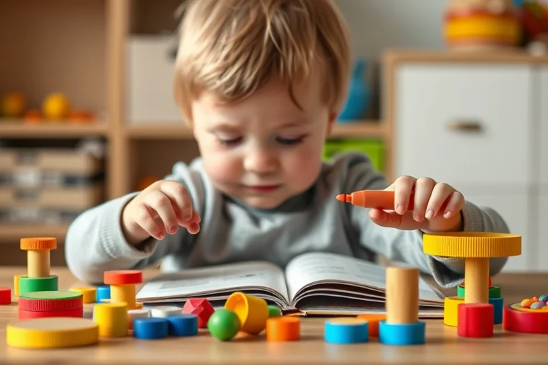 easy montessori at home book — Easy Montessori At Home Book (step by step)