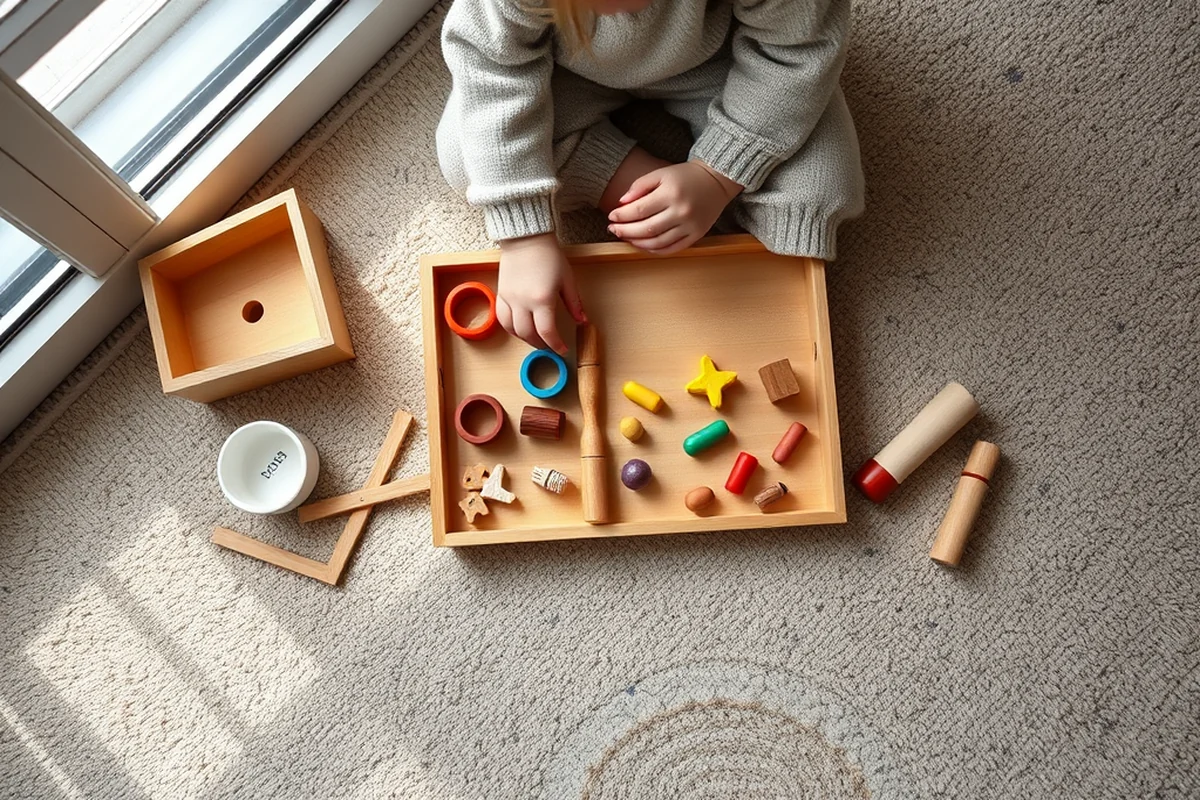 how to montessori at home budget ideas — How To Montessori At Home Budget Ideas (the finished result)