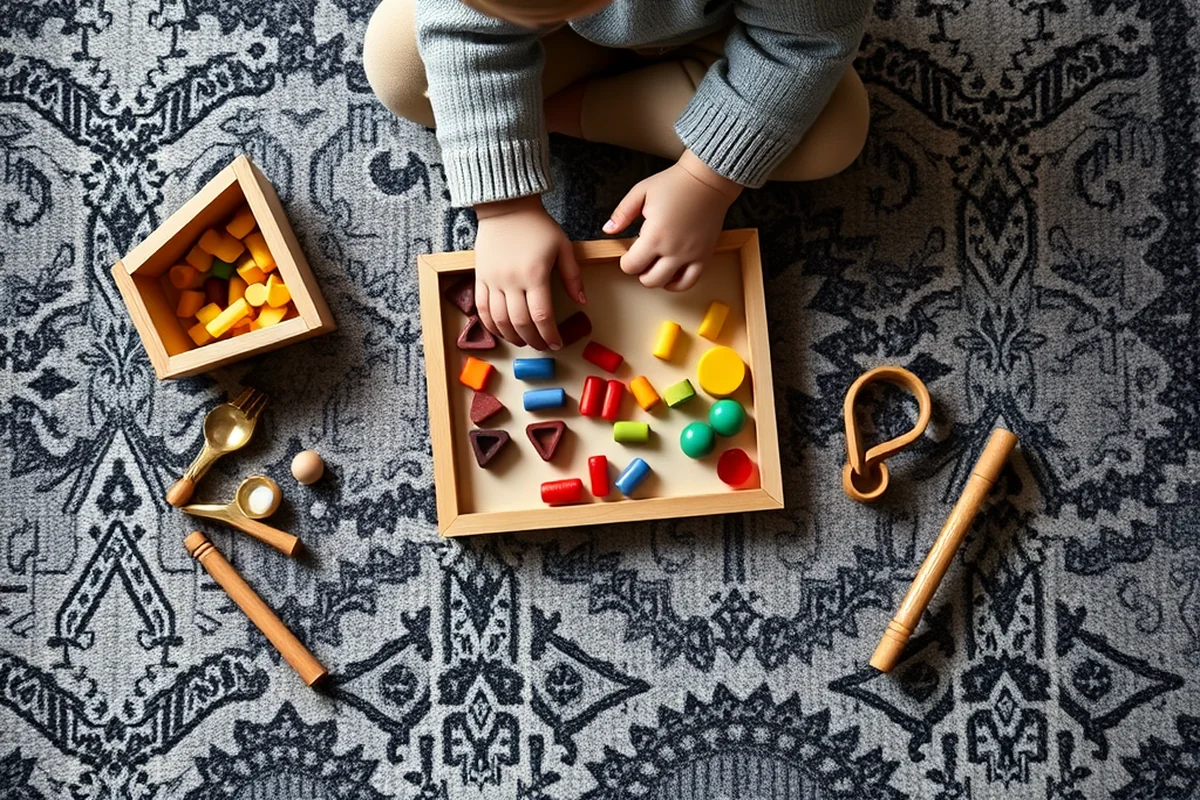 montessori at home budget ideas step by step — Montessori At Home Budget Ideas Step By Step (the finished result)