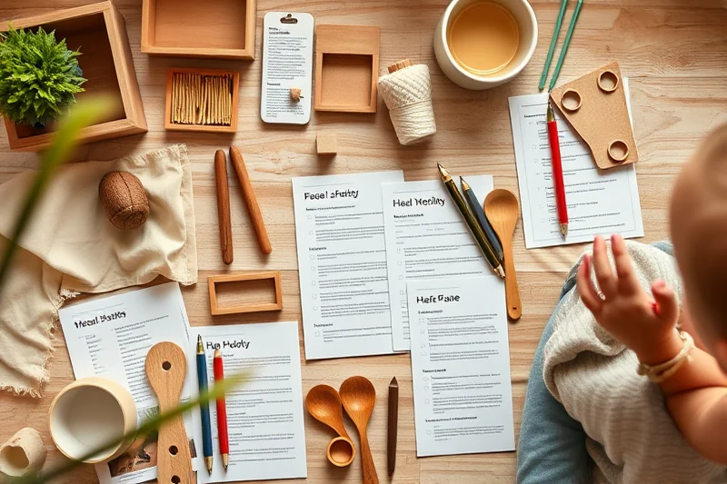 montessori at home checklists for beginners — Montessori At Home Checklists For Beginners (the finished result)
