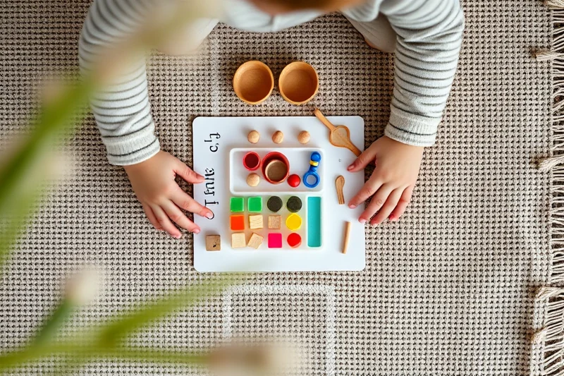 montessori at home printables checklists tips — Montessori At Home Printables Checklists Tips (the finished result)